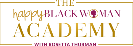 The Happy Black Woman Academy with Rosetta Thurman (logo)